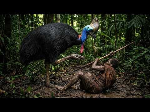 Cassowary Attack: Primitive Tribe vs The World's Deadliest Bird