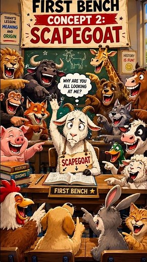 Why Do We Blame Innocent People? The Origin of Scapegoat 🐐