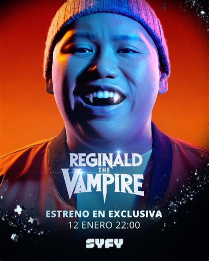 ¡No queda nada para que #ReginaldTheVampire llegue a SYFY! 🤩 ¿Puede ser ya 12 de enero? | SYFY