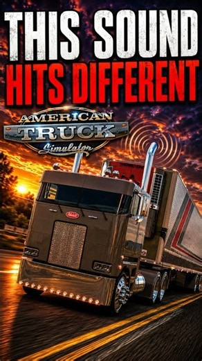 This Truck’s Engine Brake Sound Is Insane #ats #shorts #shortsfeed