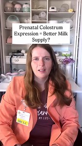 💧 Will expressing colostrum during pregnancy boost your supply later on? Short answer: No, not directly. Your early milk supply is hormonally driven—and expressing colostrum before birth won’t change how much milk you make later. But that doesn’t mean it’s not helpful in some situations. Here’s when prenatal expression can be beneficial: ✅ You’re planning a C-section ✅ Your baby may need extra support after birth ✅ You want to practice hand expression and feel more confident ✅ You’d like a smal