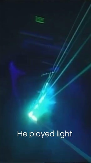The laser harp. Houston, 1986.