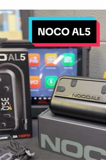 Just released! 🚨 The new NOCO AL5 Air is here, a powerful portable air compressor built for any car, truck, or adventure. Fast inflation, smart digital gauge, and compact design. Now available right here on TikTok! #NOCO #CarTools #MechanicLife #CarGadgets #TikTokMadeMeBuyIt