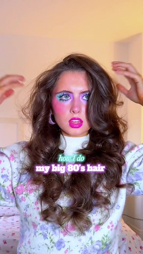 Ultimate Big 80s Hairstyle Tutorial