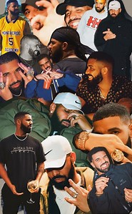 Drake Collage Wallpaper