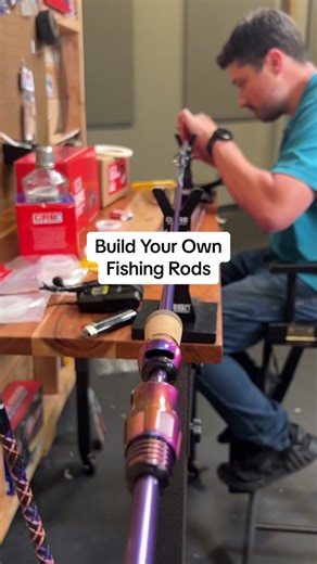 Why build your own fishing rods? Customization, decoration and the craft. You build the rod to exactly how you like to fish. Love a store bought rod but always wanted a longer handle? Build the same rod with a longer handle! Need a very specific rod that’s not offered on the shelf for an exact bite or fishery? Build it! You build the rod to look exactly you want. Your favorite colors, sports team, grips options, guide options, decorative aspects and more. It’s all what you prefer. You’re buildin