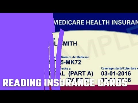 Reading Insurance Cards