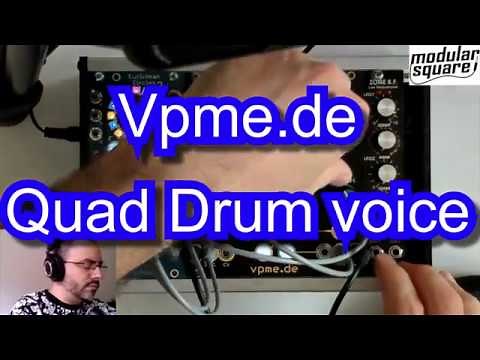 Tutorial : Quad Drum Voice (Vpme.de)