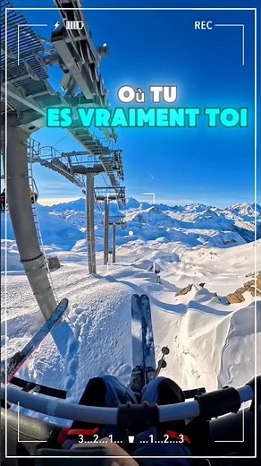 TERRIFIANTE🫡 #ski #skier #skiing #skieurs #neige #skilife #skisaison #skieur #snow #pov #temps