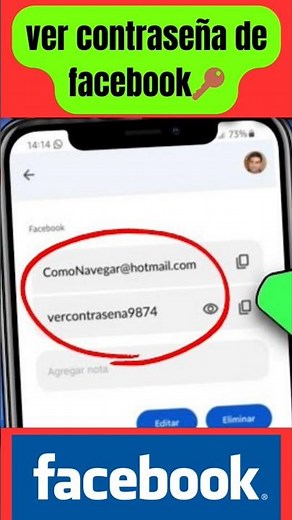 Cómo Saber o ver o la Contraseña de mi FACEBOOK Abierto si no me Acuerdo