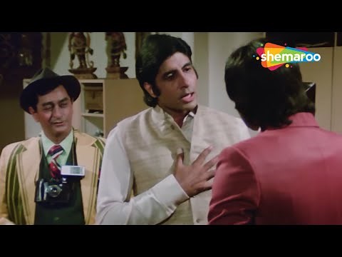 I Can Talk English, I Can Walk English.. | Namak Halaal (1982) (HD) Amitabh Bachchan, Shashi Kapoor