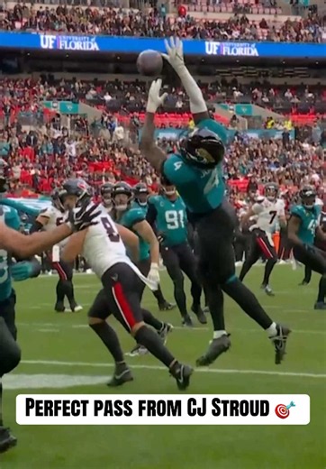 CJ Stroud perfect touchdown pass to open field