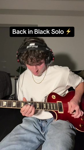 Back in black - AC/DC #guitar #guitartok