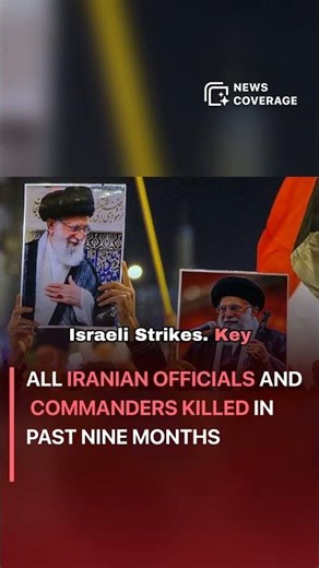 All Iranian officials and commanders killed in past nine months #worldnews #news