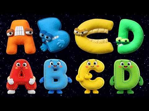 ABC Song & Counting Song for Kids | A–Z Alphabet & Numbers 1–10 Song for Kids | Plush Characters