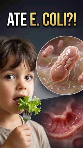 What Happens Inside a Child’s Body After Swallowing E. coli?