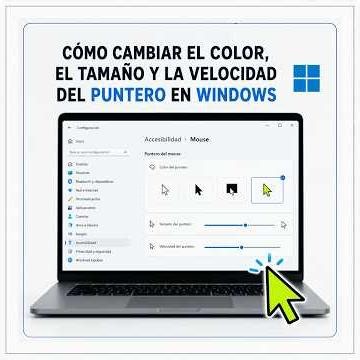 Como Cambiar El Color, El Tamaño y La Velocidad del Mouse en Windows 11/10/8/7 🖱️ Facil ✅ #pc #yt