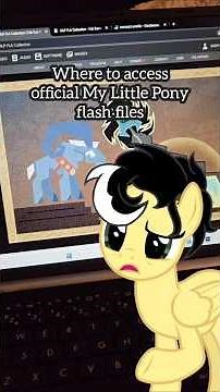 this is how to find the official My Little Pony flash assets #Mlp #mlpfim #animation #mylitlepony
