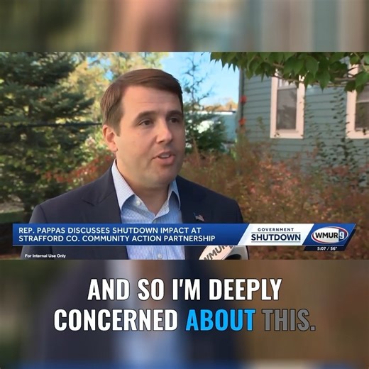 The clock is ticking for social service organizations in NH, like the Community Action Partnership of Strafford County, which delivers critical services to Granite Staters, from home heating assistance to housing support. Time is of the essence for working families that rely on these programs. But that can’t happen if the House remains out of session. Speaker Johnson needs to call the House back. | Congressman Chris Pappas