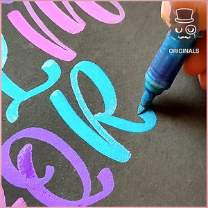 696K views · 10K reactions | Mesmerizing Alphabet in Calligraphy ! ️ | Simple | Facebook