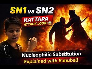 Why SN2 is a Backside Attack? | Bahubali Example 😱 | SN1 vs SN2