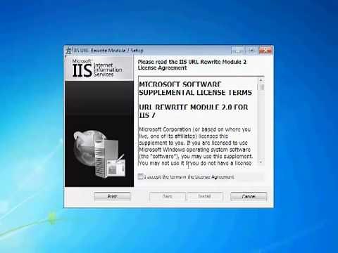 How to install IIS 7 Rewrite Module