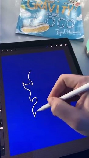 How to make a simple glow effect in Procreate
