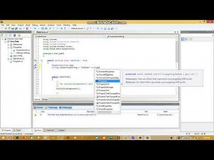 C# tutorial 10 Using Sharp Develop