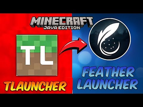 I converted Tlauncher into Feather Client | Feather client (1000+fps)