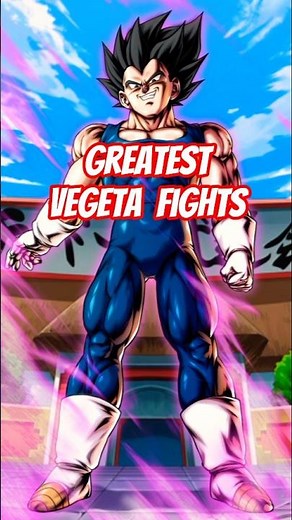 Greatest Vegeta Fights Ever From Every Dragon Ball Series Part 2 #dbz #dbs #anime #shorts