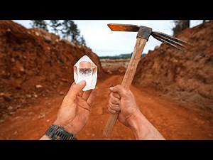 Hidden Gem Revealed: Rare Crystal Digging Adventure at a Private Mine