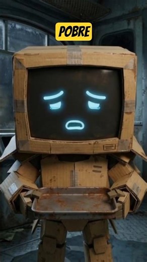 ¡EL PEQUEÑO TOI FUE MALTRATADO PORQUE ERA POBRE!😱 #dibujo #cartoon #ia #robot