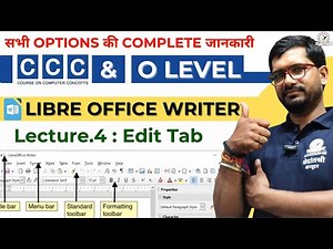 ✍ Lecture.4: LibreOffice Writer – Learn Like a Pro #libreoffice #EditMenu#LibreOfficeTips