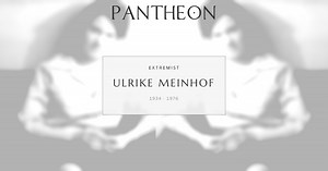 Ulrike Meinhof Biography | Pantheon