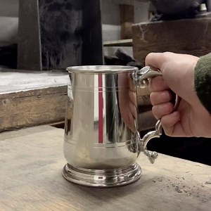 Wentworth Pewter - Standard Jacobean 1 Pint Pewter Tankard