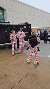17K views · 247 reactions | We had a surprise visit from the Pajama Brigade Singers at Santa Cops & Fill-the-Cruiser. Everybody was happy to share the Christmas spirit. | St. Charles County Police Department | Facebook