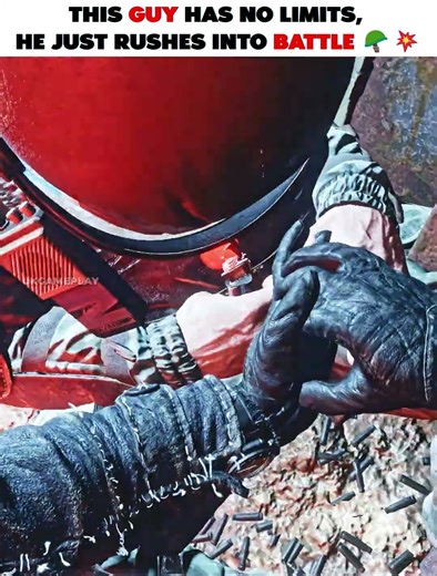 This soldier doesn’t know what fear is 🫡🪖 #shorts