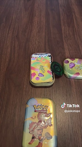 Stop motion 151 mini tins #stopmotion #pokemon #151