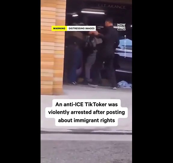Anti-ICE TikTok influencer films her own arrest by federal agents — as it’s revealed she crossed the border illegally