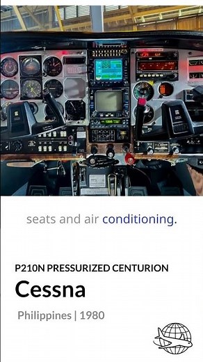 FOR SALE: 1980 P210N Pressurized Cessna Centurion II - High-Altitude Comfort!