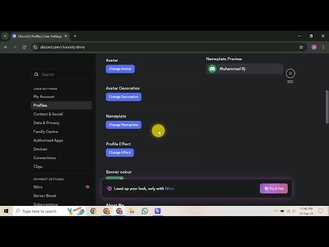 How To Add Information To Your Discord Profile