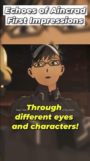Echoes of Aincrad: SAO with NO Kirito?! | First Impressions
