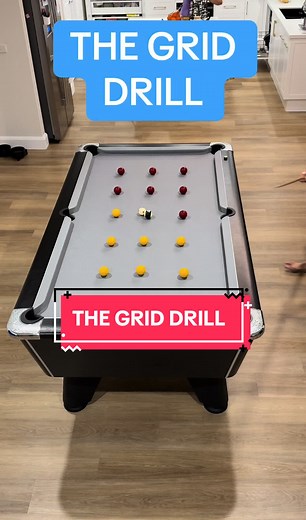 8 Ball Pool Grid Drill for Beginners and Intermediate Players