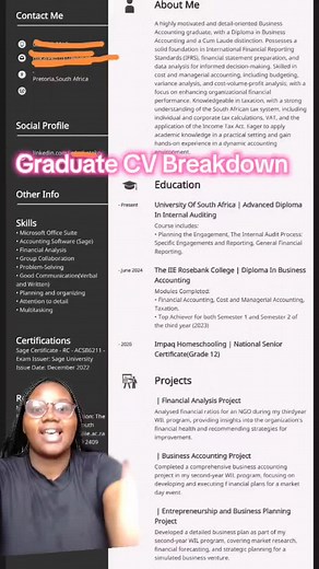 Graduate CV Breakdown: Tips for Job Seekers