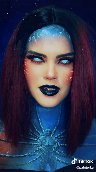 Vecna 😱 #strangerthings #st4 #vecnamakeup #strangerthings4 #strangerthingsmakeup #viral