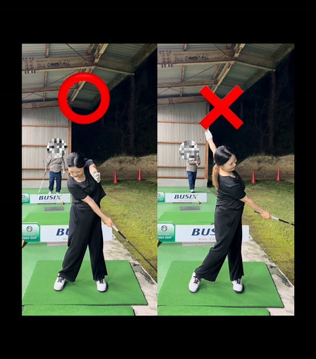 【上達したい方必見】 スイング⭕️❌解説 ____ お仕事、レッスンお問い合わせはメールまで📩 #ゴルフレッスン動画 #golf #golftiktok#園田あみ