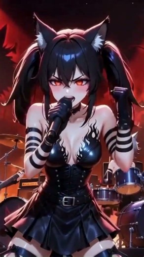 【中島みゆき】地上の星part1-猫耳ビジュアル系メタルバンド【Clofox Riot Rira】