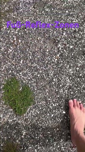 Fuß-Reflex-Zonen-Natürlich massieren. Belebt Geist & Körper