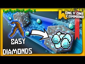 Minecraft - Equivalent Exchange's Divining Rod aka diamond detector in one command (1.9 command)
