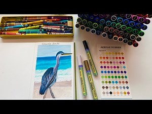 New Arrtx Acrylic Marker 72 set! Top 5 Ways to use Acrylic Markers